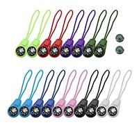 NINVVS 18pcs Multicolor Mini Compass, 2pcs Black Round Compass, pocket lanyard compass, Outdoor Survival Tools for Hiking, Camping, Traveling, 4.1*2.6*0.76cm