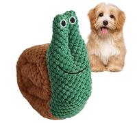 NINVVS 1pcs Sounding Snail Toy, Squeaky Dog Toy, Dog Chew Toy, Puppy Teething Toy, For Pet Training, Boredom Relief (Green)