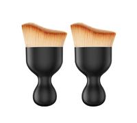 NINVVS 2 pieces of car interior cleaning soft brushes, multi-function soft-bristled cleaning brushes, car interior cleaning soft-bristled brushes, dust removal and ash removal soft-bristled brushes