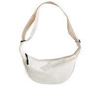 NINVVS Black Nylon High-Capacity Shoulder Bag, Fashionable Leisure Handbag for Underarm and Shoulder Carry
