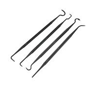 NinWelly jfqm 3 Or 4pcs Multipurpose Car Detailing Cleaning Tool Nylon Picks Pick Double-headed Hook Car Clean Accessories Auto Detailing Tools (Color : 4Pcs)