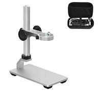 Ninyoon Universal Microscope Stand Pro, Stable Professional Aluminum Alloy Scope Base Holder Support Bracket for Max Diameter 3.5cm USB Digital Wireless WiFi Microscope Endoscope Magnifier Camera