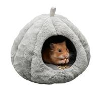 Nio Hamster - Removable Winter Padding, Plush Cave for Pet, Hanging Cotton with Mice | For Chinchilla Animal Small Bird Tiny Breed Home Pet Cage