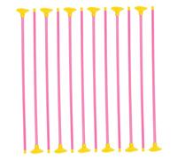 NIOMICO 12Pcs Suction Cup Arrows, Replacement Arrows with 16.54 Inch Long for Kids, Well-balanced Lightweight Reusable Kids Archery Toy Accessories