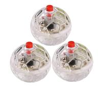 NIOMICO 3Pcs Ghost Touch Activated Flashing Balls, Light Up Ball, Motion Light Up Cat Dog Balls, Paranormal Equipment Pet Toy