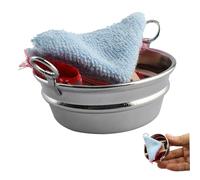 NIOMICO Dollhouse Washtub with Washboard and Towel 1:12 Scale Miniature Decorative Cute Laundry Tub Dollhouse Furniture Decoration Washtub