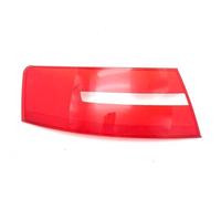 NIONGYN Car Rear Taillight Cover Rear Outer Turn Signal Light Mask Reverse Lamps Lampshade Tail Lamp Shell Cover Replace Parts Compatible With A6 A6L 2009 2010 2011(Left)