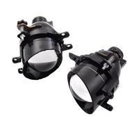 NIONGYN Compatible With Toyota For Fortuner For Hilux 2015-2023 For Highlander 2009-2018 Fog Lights Projector Lens Light Car Accessories Car Front Foglight(Clear)