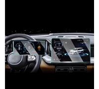 NIONGYN Compatible With Trumpchi For GS8 2022 2023 2024 Car Gps Navigation And Dashboard Scratch Resistant Tempered Glass Screen Film Protector Gps Screen Protector Film(Dashboard AND GPS)