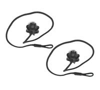 NIONGYN Parcel Shelf Fixing Cord Compatible With Skoda For Octavia For A5 A7 1z 5e For Superb 3t 3v 2pc Parcel Shelf Strap String Rope Clip Holder Rear Trunk Shelf Strap