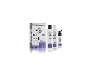 Nioxin 3-Part System, System 6 Chemically Treated Hair with Progressed Thinning, Hair Thickening Treatment, Scalp Therapy, Trial Kit