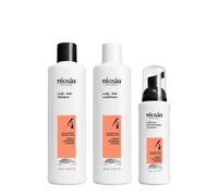 Nioxin 4 Scalp System + Three-Phase Hair Kit 150ml - advanced hair thinning kit