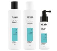 Nioxin Pro Clinical System 3 Kit For Coloured Hair With Light Thinning
