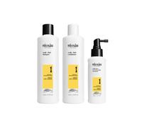 NIOXIN Scalp and Hair Thickening System 1 for Natural Hair with Light Thinning Trial Kit
