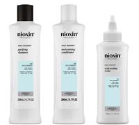 NIOXIN Scalp Recovery System for Anti-Dandruff & Itchy Scalp Relief - Includes Shampoo, Conditioner and Serum