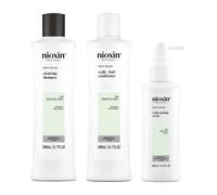 Nioxin Scalp Relief System - Hair Products for Sensitive Itchy Scalp - Includes Shampoo Conditioner and Serum (Packaging May Vary)