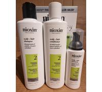 Nioxin Scalp System 2 Hair Thickening Repair Set - Full Salon Sized Large 300ml