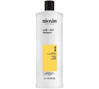Nioxin System 1 Scalp + Hair Shampoo for Light Thinning Natural Hair 1000ml