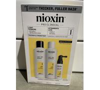 Nioxin Scalp & Hair Thickening System 1 for Natural Hair with Light Thinning Trial Kit