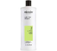 Nioxin System 2 Scalp + Hair Shampoo for Progressed Thinning Natural Hair 1000ml