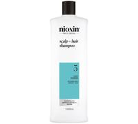 Nioxin System 3 Scalp + Hair Shampoo for Light Thinning Coloured Hair 1000ml