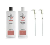 Nioxin System 4 Cleanser Shampoo and Conditioner 1000ml + Pumps