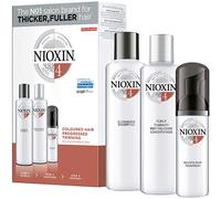 nioxin system 4 starter kit shampoo, conditioner, scalp hair treatment