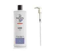Nioxin System 5 Cleanser Shampoo 1000ml + Pump
