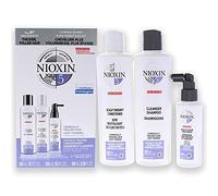 Nioxin System 5 Kit by for Unisex - 3 Pc 10.1oz Cleanser Shampoo, 10.1oz Scalp Therapy Conditioner, 3.38oz Scalp and Hair Treatment