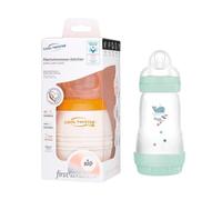 NIP Anti-Colic Bottle 260 ml, Set of 1 with Cool Twister, BPA Free, Orthodontic Teat, Baby Age Range, Plastic, Anti-Colic Feature