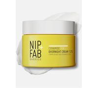 Nip+Fab Ceramide Fix Overnight Cream 12% 50 ml, Luxurious Skin Barrier Replenisher, Elastin Production Support, Giving Your Skin a Firmer, More Youthful Appearance, with Azelaic Acid and Biolin