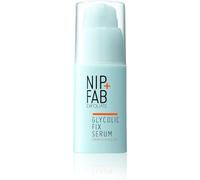 Nip + Fab Glycolic Acid Fix Serum for Face with Aloe Vera, AHA Anti-Aging for Fine Lines and Wrinkles, Refine Minimize Pores, Skin Toning, 30 ml