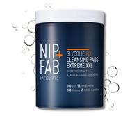 Nip + Fab Glycolic Acid Night Pads for Face with Salicylic, Hyaluronic Acid, Exfoliating Resurfacing AHA Facial Pad for Skin Toning Blemish Control