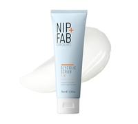 Nip+Fab Glycolic Fix Face Scrub, 3% AHA & 1% BHA Exfoliator, 75 ml | Micro Exfoliant, 3% Glycolic Acid, 1% Salicylic Acid, Deep Pore Cleansing, Vegan, Cruelty-Free, Glass Skin