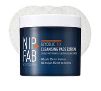 Nip + Fab Glycolic Acid Night Face Pads with Salicylic and Hyaluronic Acid, Exfoliating Resurfacing AHA Facial Pad for Exfoliation Even Skin Tone Blemish Control Pigmentation, 60 Pads, 76 Grams