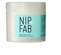 Nip+Fab Hyaluronic Acid Fix Extreme 4 Micellar Cleansing Pads for Face, Lightweight and Nourishing Cleanse Solution for Makeup Removal, Skin Plumping, Hydration