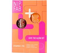 Nip+Fab Vit C 3 Piece Starter Kit | Contains Vit C Fix Cleansing Fix, Scrub, Sheet Mask | Face Skin Exfoliating, Brightening, Hydrating, Toning, Vitamin C for Skin Care | Vegan and Cruelty Free