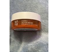 Nip+Fab Vitamin C Fix Jelly Eye Patches, 20 Pairs, Brightening Hydro Gel for Under-Eyes with 3 stable forms of Vitamin C