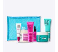 Nip + Fab Purify & Hydrate Gift Set | Clear Oil and Reduce Blemishes with Salicylic acid | Salicylic Scrub, Pads, Concentrate | Hyaluronic Cream