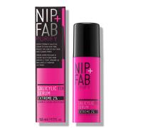 Nip + Fab Salicylic Acid Fix Serum Extreme 2% for Face with Aloe Vera and Purple Ginseng Extract, BHA Serum for Hydrating Skin Refine Pores Oil Control, 50 ml