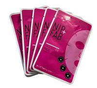 NIP+FAB 'PURIFY' Sheet Face Mask SKIN FIX Salicylic Acid Cleanse Hydrates X 5