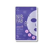 Nip + Fab Retinol Fix Sheet Mask for Face with Coconut Water, Edelweiss Flower Extract, Hydrating Gel Facial Mask for Refining Minimizing Pores, 24ml