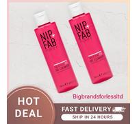 Nip + Fab Salicylic Fix Gel Facial Cleanser with Niacinamide Hydrating 145-2pack