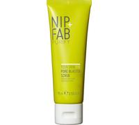 Nip+Fab Teen Skin Fix Pore Blaster Scrub, 75 Ml - Dual Exfoliation & Purificatio