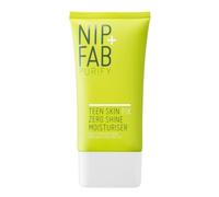 Nip + Fab Teen Skin Fix Zero Shine Face Moisturizer with Niacinamide and Antioxidant Wasabi Extract, Shine Free Mattifying Facial Cream for Oil Control Prevent Breakouts Even Skin Tone, 40 ml