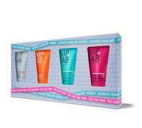 NIP+FAB The Fab Four Gift Set, Contains 4 Large Deluxe Sized Products, Glycolic Fix Scrub 20ml, Vitamin C Fix Serum 20ml, Hyaluronic Fix Hybrid Gel Cream Moisturiser, Salicylic Fix Clay Mask 20ml