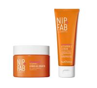 Nip + Fab - The Glow Set - Vitamin C Gel Cream and Vitamin C Clay Mask for Glowing Complexion