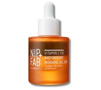 Nip + Fab Vitamin C Fix Antioxidant Morning Oil 20% - 30ml, Dual-Phase Glow-Boosting Face Oil with Ferulic Acid, Niacinamide & Vitamin C Complex, Brightens, Evens Tone & Shields Skin