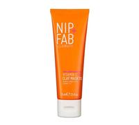 Nip+Fab Vitamin C Fix Clay Mask 3%, 75ml, Innovative Brightening & Hydrating Clay Mask with 15% Kaolin Clay, 3% Yellow Clay and 3% Stabilized Vitamin C & Ferulic Acid