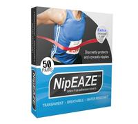 NipEaze Athletic Nipple Covers for Men and Women - Chafing Prevention and Concealment | The Original Sports Nipple Cover. Extra - 50 Pairs